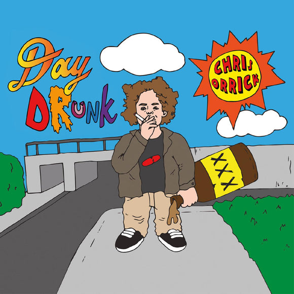 Chris Orrick Day Drunk EP (8-COLOR DOUBLE RAINBOW SPLATTER VINYL)