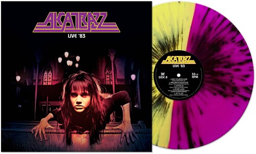 Alcatrazz Live '83 - YELLOW/ PURPLE SPLIT