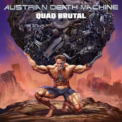 Austrian Death Machine Quad Brutal (Colored Vinyl, Blue)