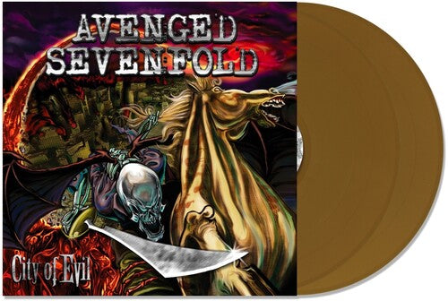 Avenged Sevenfold City of Evil [Explicit Content] (Gold, Colored Vinyl, Gatefold LP Jacket) (2 Lp's)