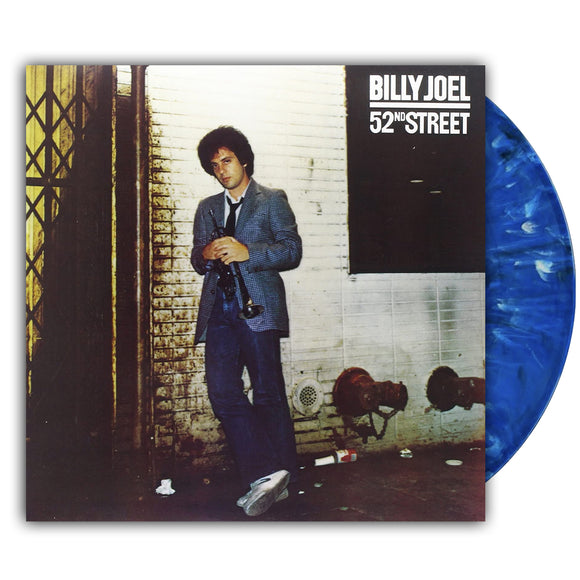 Billy Joel 52nd Street (Blue Swirl Vinyl with 12