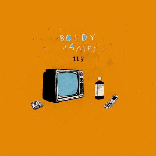 Boldy James 1Lb - Clear with Orange Galaxy [Explicit Content] (Colored Vinyl, Orange Galaxy)