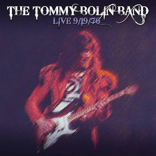 Bolin, Tommy Live 9-19-76 (Translucent Red Vinyl/Limited Edition)