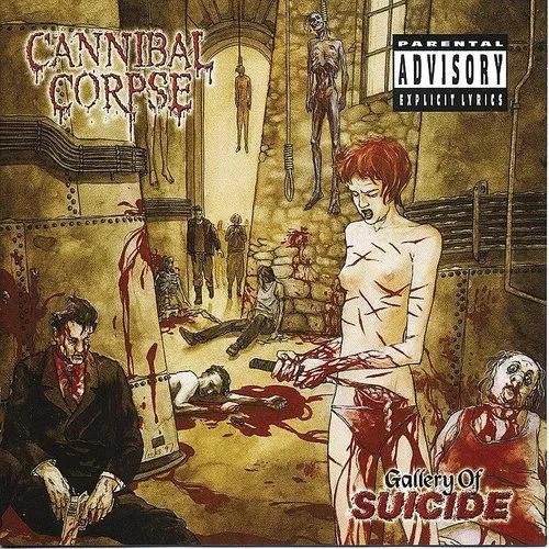 Cannibal Corpse Gallery Of Suicide (Colored Vinyl, White, Red, Splatter)