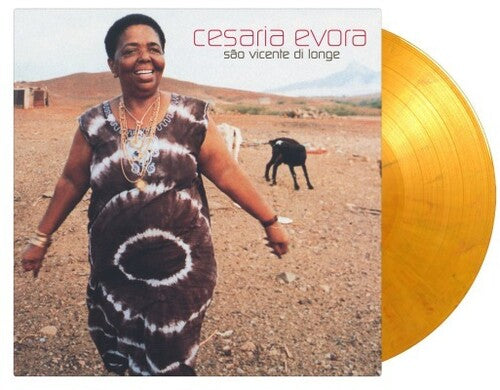 Cesaria Evora Sao Vicente Di Longe (Limited Edition, 180-Gram Orange & Black Marble Colored Vinyl) [Import] (2 Lp's)