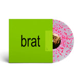 Charli XCX brat (Indie Exclusive, Clear Vinyl, Pink, Gatefold LP Jacket, Splatter)