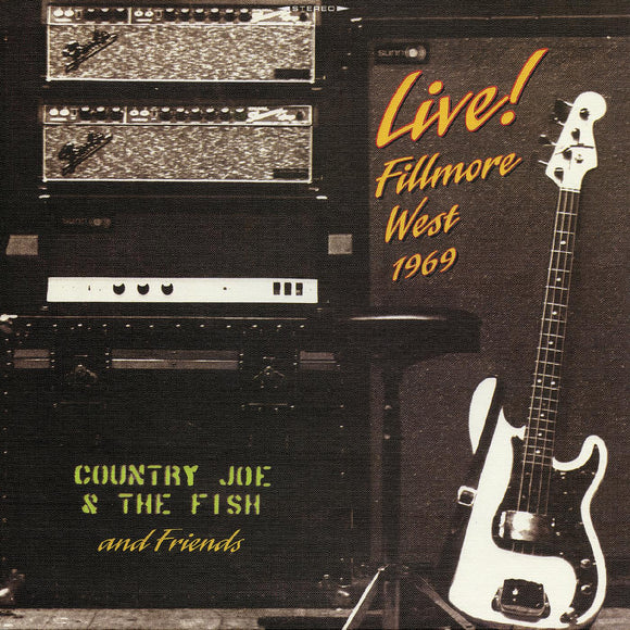 Country Joe & The Fish and Friends Live! Fillmore West 1969 (50th Anniversary) [2LP] (YELLOW VINYL)