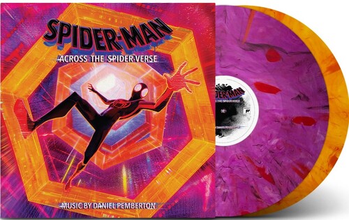 Daniel Pemberton Spider-Man: Across the Spider-Verse (Original Score) (Colored Vinyl, Orange, Purple, Booklet, Gatefold LP Jacket) (2 Lp's)
