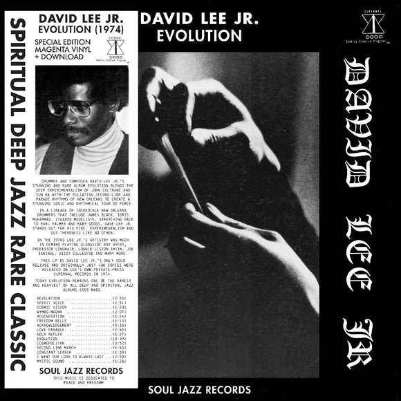 David Jr Lee Evolution (MAGENTA VINYL)