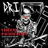D.R.I. Violent Pacification & More Rotten Hits 1983-1987 (Colored Vinyl, Red, Splatter)