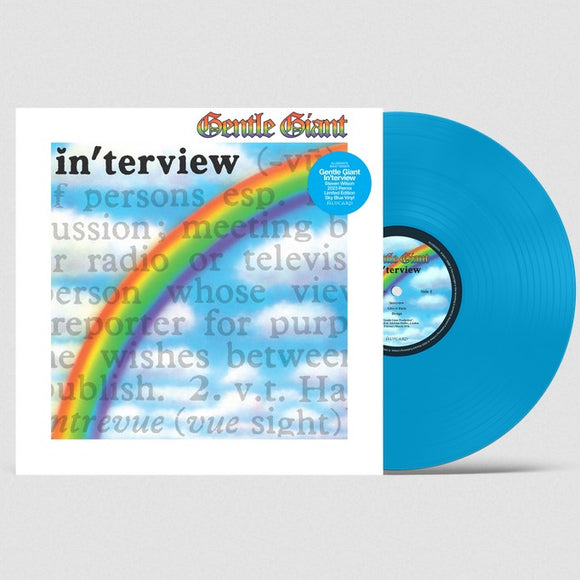 Gentle Giant Interview: Steven Wilson Remix (Colored Vinyl, Sky Blue)
