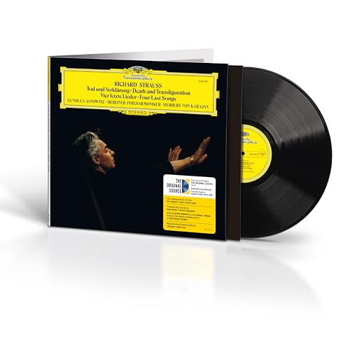 Gundula Janowitz/Herbert von Karajan/Berliner Phil R. Strauss: Tod und Verklärung / Vier letzte Lieder / Four Last Songs [The Original Source Series] [LP]