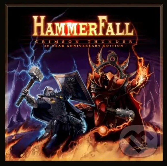 Hammerfall Crimson Thunder: 20 Year Anniversary Edition (Colored Vinyl, Silver) (2 Lp's)