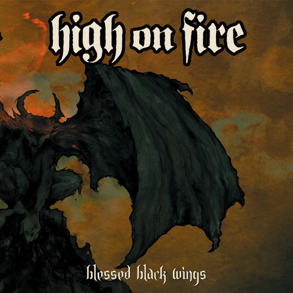 High on Fire Blessed Black Wings (Colored Vinyl, Blue, Orange) (2 Lp's)