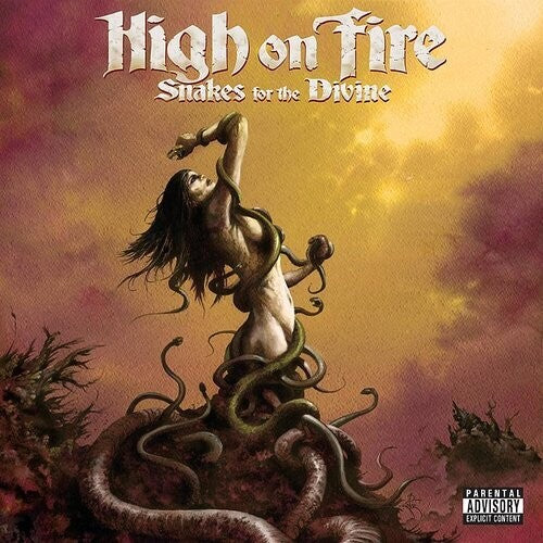 High on Fire Snakes For The Divine (Translucent Ruby) (Colored Vinyl, 180 Gram Vinyl, Gatefold LP Jacket) (2 Lp's)