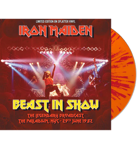 Iron Maiden Beast In Show: Palladium N.Y.C. 1982 (Red/Orange Splatter Vinyl) [Import]