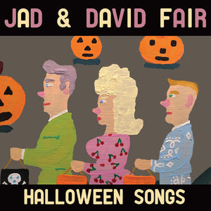 Jad & David Fair Halloween Songs (OPAQUE ORANGE WITH BLACK SWIRL VINYL)
