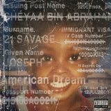 JID feat. 21 Savage and Baby Tate American Dream [Explicit Content] (150 Gram Vinyl) (2 Lp's)