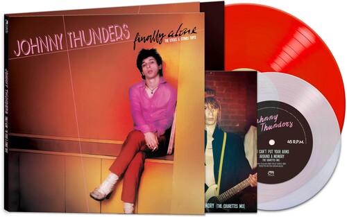 Johnny Thunders Finally Alone - The Sticks & Stones Tapes - Red/ White
