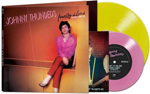 Johnny Thunders Finally Alone - The Sticks & Stones Tapes - YELLOW/ PINK