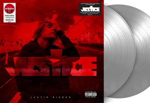Justin Bieber Justice [Explicit Content] (Limited Edition, Bonus Track, Alternate Cover, Silver Vinyl) (2 Lp's)
