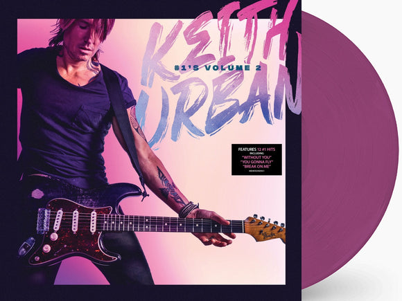 Keith Urban Keith Urban - #1's Volume 2 (Limited Edition, Grape Colored Vinyl, Poster)