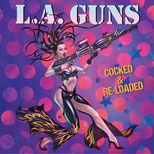 L.A. Guns Cocked & Reloaded (Colored Vinyl, Purple, Black, White, Limited Edition) (2 Lp's)