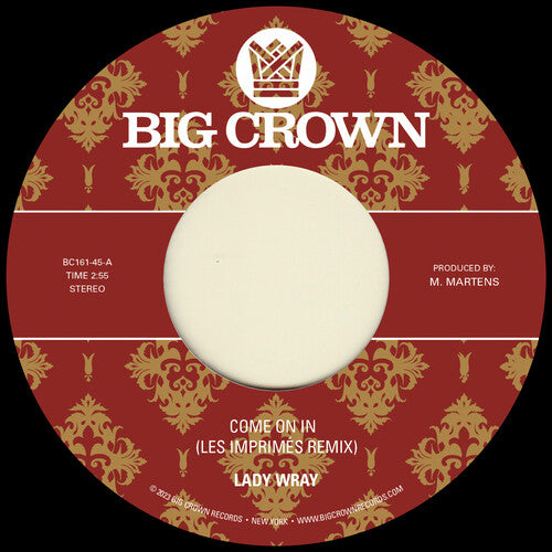 Lady Wray Come On In (Les Imprimes Remix) / Under The Sun (Surprise Chef Remix) (7