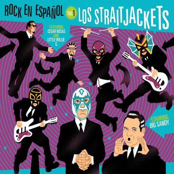 LOS STRAITJACKETS Rock en Español, Vol. 1 (15th Anniversary) (PURPLE VINYL)