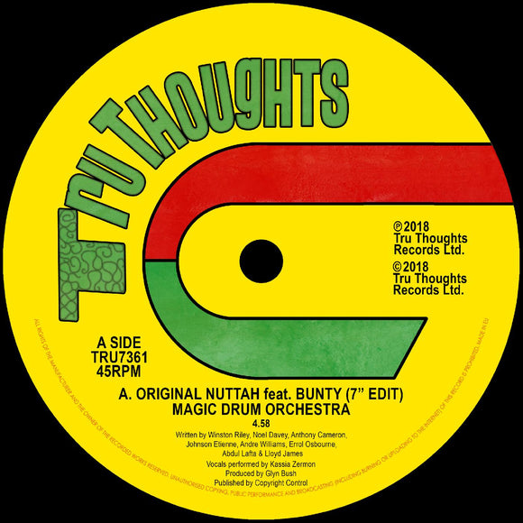 Magic Drum Orchestra Original Nuttah feat. Bunty (7