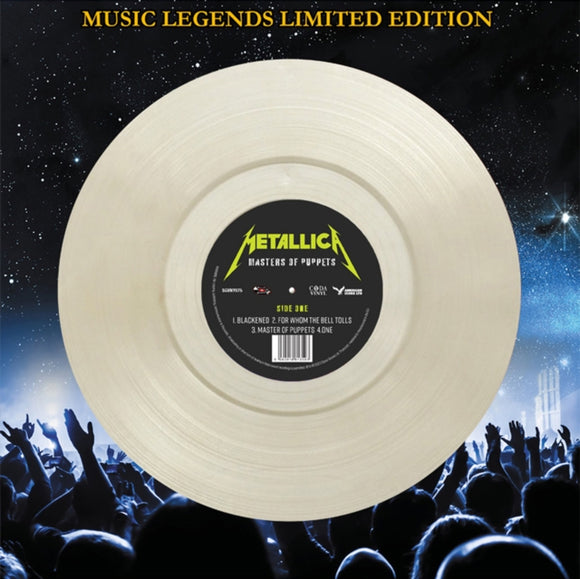 Metallica Masters Of Puppets (Clear Vinyl) [Import]