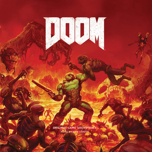 Mick Gordon Doom - Original Game Soundtrack (Colored Vinyl, Red, 180 Gram Vinyl) (2 Lp's)