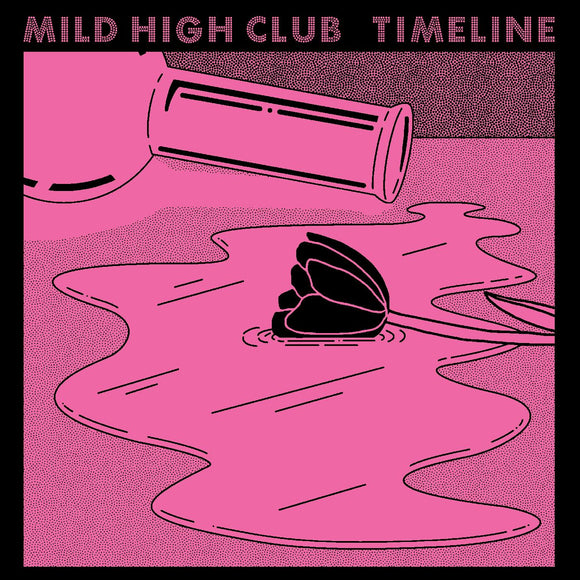 Mild High Club Timeline (WHITE WITH PINK, BLACK & BLUE SPLATTER VINYL)