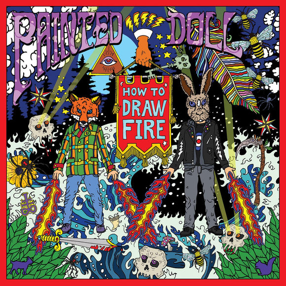 Painted Doll How To Draw Fire (OPAQUE PURPLE VINYL)