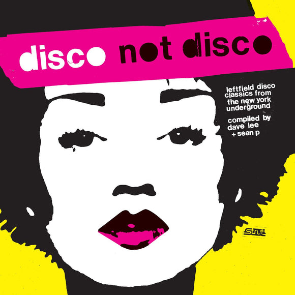 Various Artists Disco Not Disco - 25th Anniversary Edition (TRANSLUCENT YELLOW VINYL)