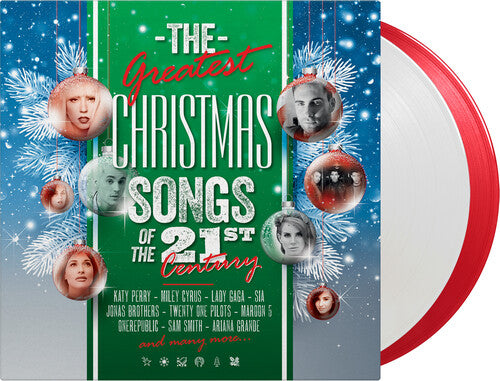 Various Artists Greatest Christmas Songs Of 21st Century (Limited Edition, 180 Gram Vinyl, Colored Vinyl, White, Red) [Import] (2 Lp's)