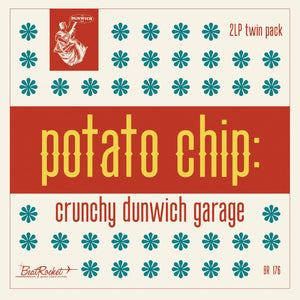 Various Artists Potato Chip: Crunchy Dunwich Garage (SEAGLASS BLUE VINYL)