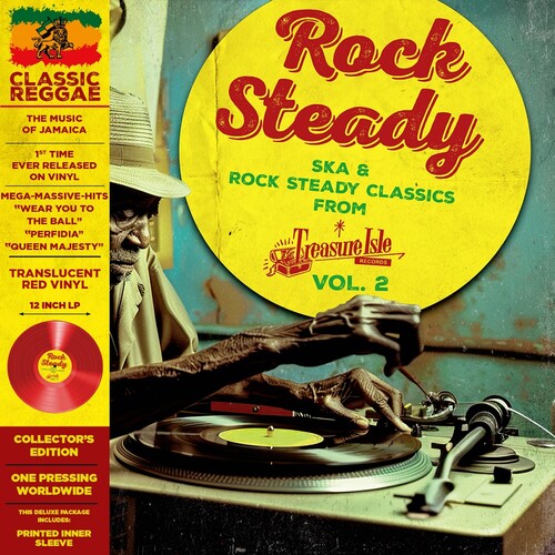 Various Artists Ska & Rock Steady Classics From Treasure Isle Vol 2 (Colored Vinyl, Red, Deluxe Edition, Limited Edition, Remastered)