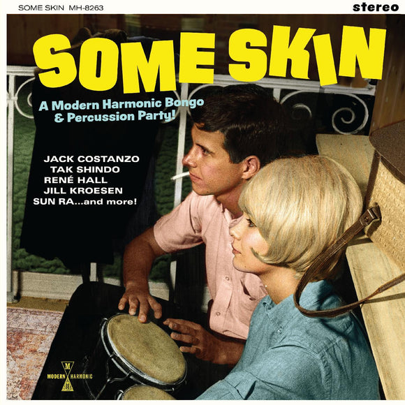 Various Artists Some Skin: A Modern Harmonic Bongo & Percussion Party (YELLOW VINYL)