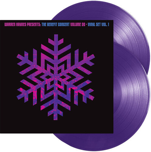 Warren Haynes Warren Haynes Presents: The Benefit Concert Volume 20, Vinyl Vol. 1 (180 Gram Vinyl, Colored Vinyl, Purple) (2 Lp's)