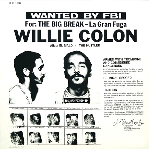 Willie Colón La Gran Fuga [LP]