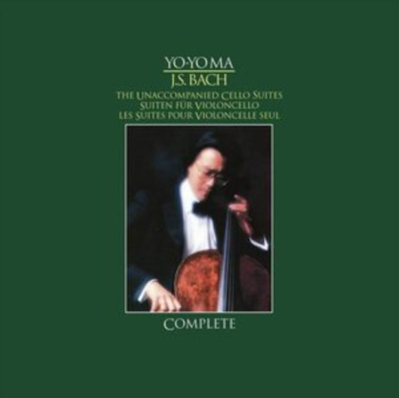 Yo-yo Ma Bach: Unaccompanied Cello Suites (Complete) (180 Gram Vinyl) [Import] (3 Lp's)