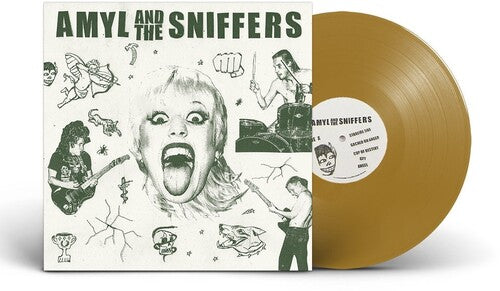 AMYL AND THE SNIFFER Amyl and The Sniffers [Gold LP] (Limited Edition, Colored Vinyl, Gold, Indie Exclusive)