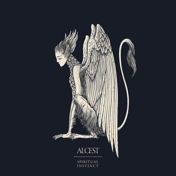 Alcest Spiritual Instinct (Indie Exclusive), LP (blue/bone splatter) in sleeve