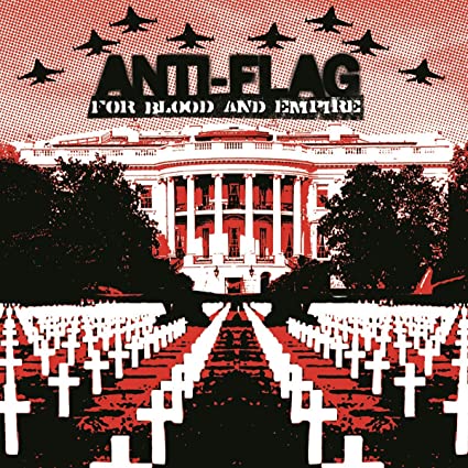 Anti-Flag For Blood & Empire [Limited Edition, 180-Gram White Marbled Colored Vinyl] [Import]