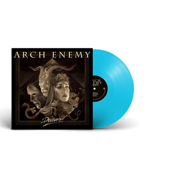 Arch Enemy Deceivers (Limited Edition, Colored Vinyl, Blue, Booklet, 180 Gram Vinyl)