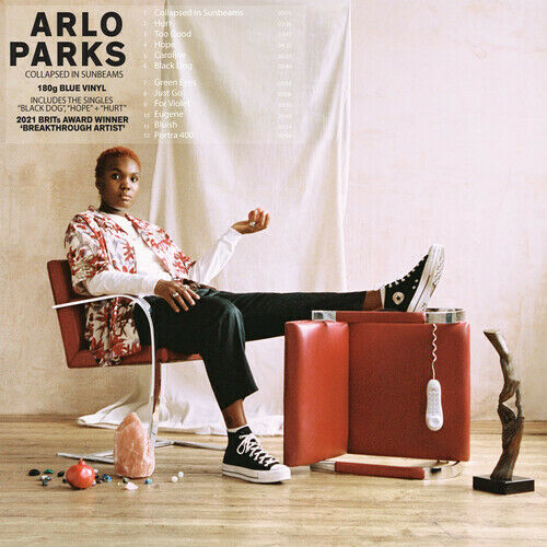 Arlo Parks Collapsed In Sunbeams (Blue Vinyl) (Colored Vinyl, Poster)