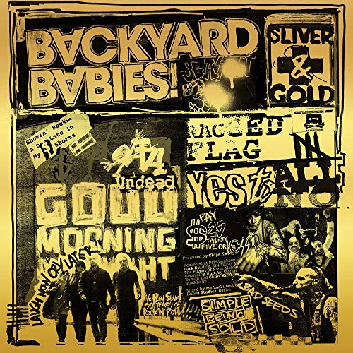 Backyard Babies Sliver & Gold