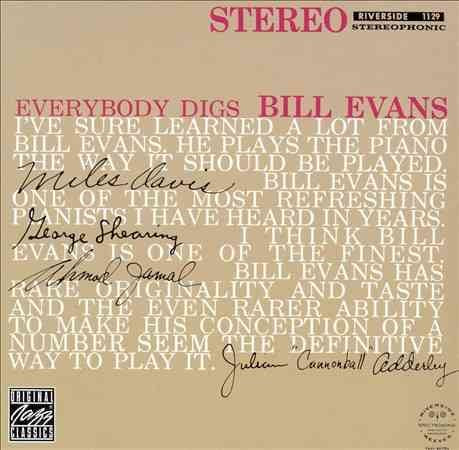 Bill Evans EVERYBODY DIGS BILL