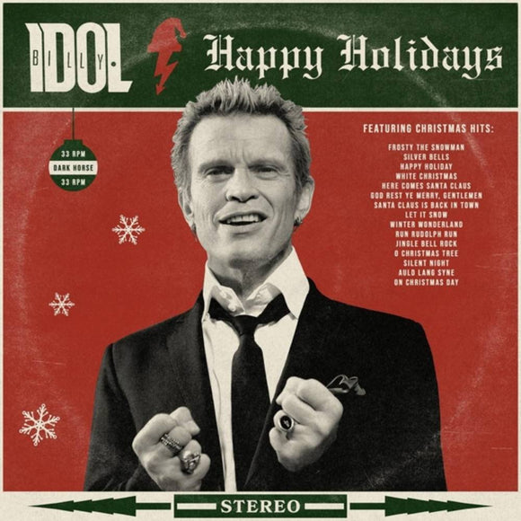 Billy Idol Happy Holidays (Colored Vinyl, White, Indie Exclusive)